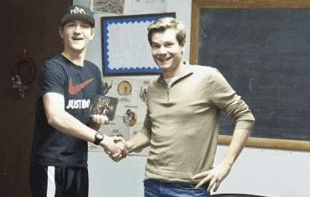 Peter Forbes Visits with Local Writing&nbsp;Students